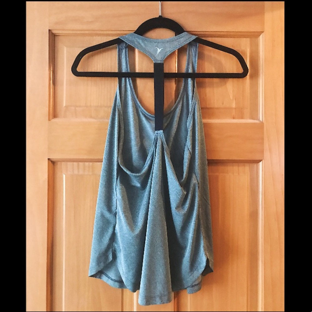 Grey workout shirt